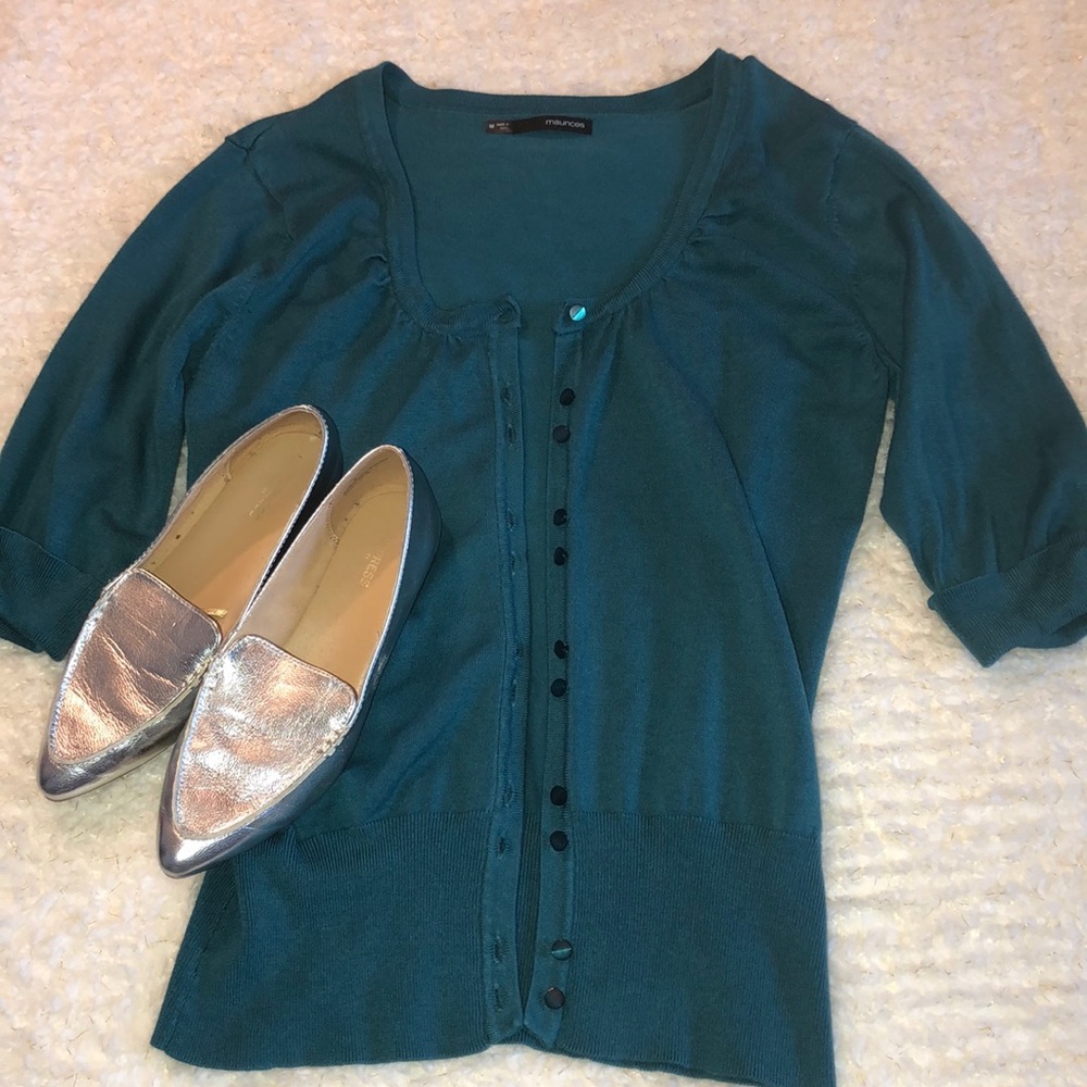 Gorgeous teal cardigan
